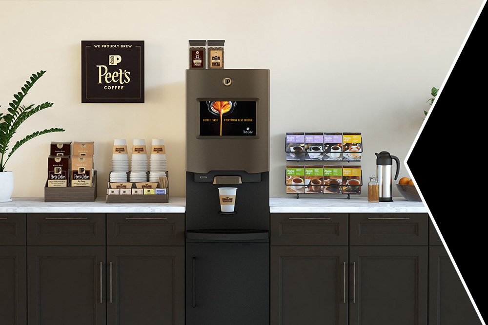 Peet's Coffee break room machine